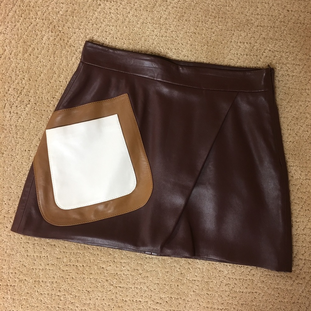 Missoni leather mini skirt. EU size 40 (US 0/2).